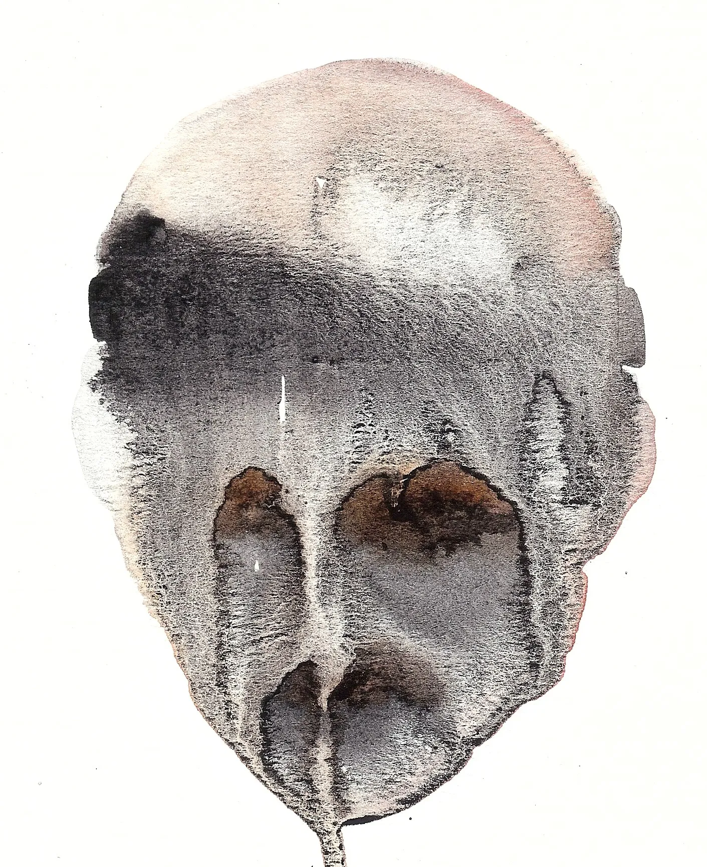 St. Francis. Watercolor. Janice Greenwood. Original Art.