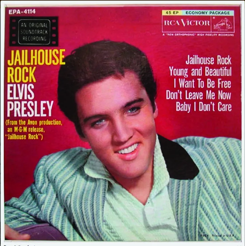 Studio shot of Elvis during early RCA era