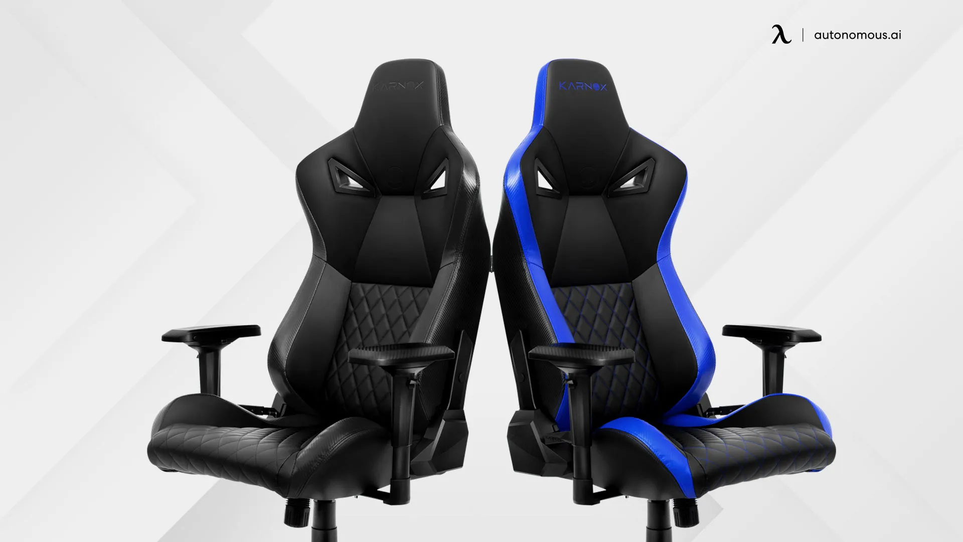 Symmetrical his and hers gaming stations with matching equipment