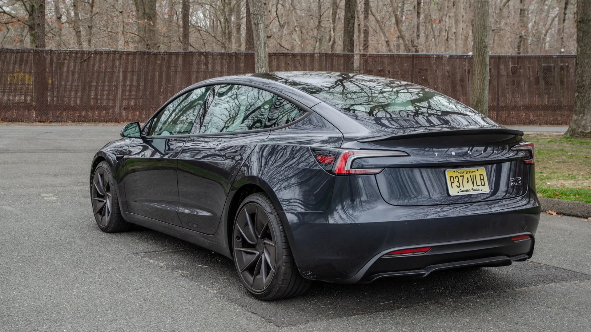The 2025 Tesla Model 3 Performance in action