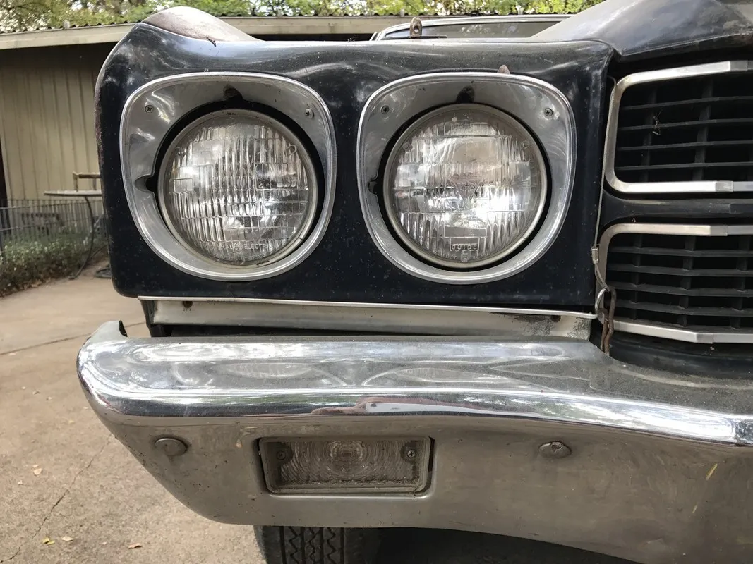 The iconic 1970 Chevelle SS with its distinct stripes and stance