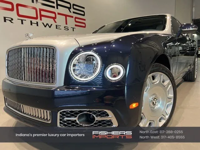 The luxurious interior of a 2020 Bentley Mulsanne