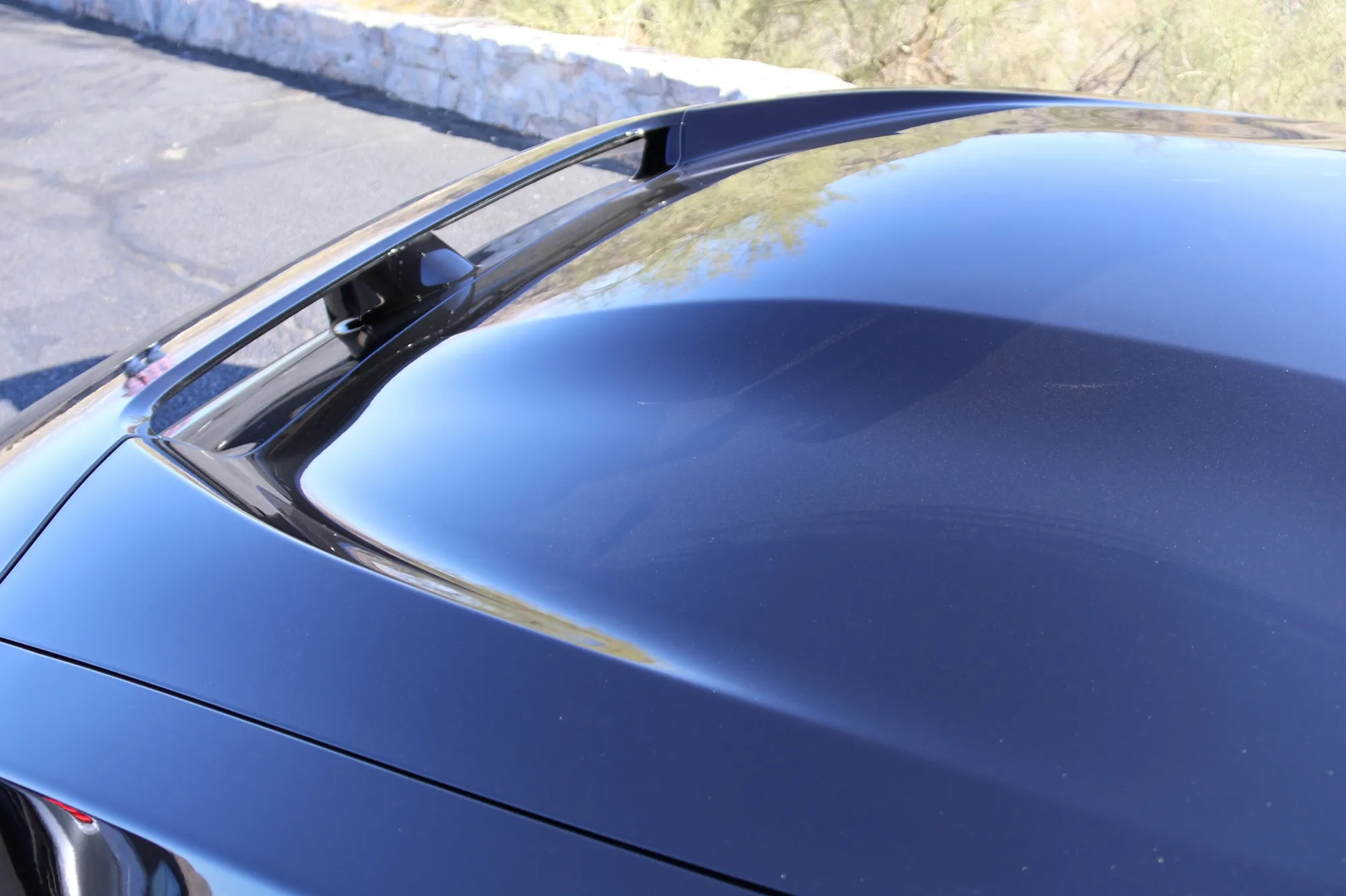 The new Charger features the prominent R-Wing design element for improved aerodynamics.