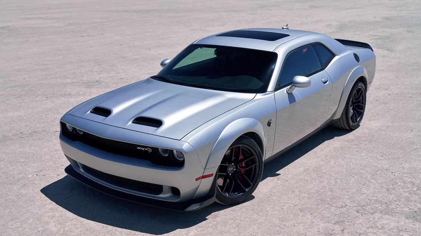 The powerful Dodge Challenger Hellcat Redeye, a modern muscle icon.