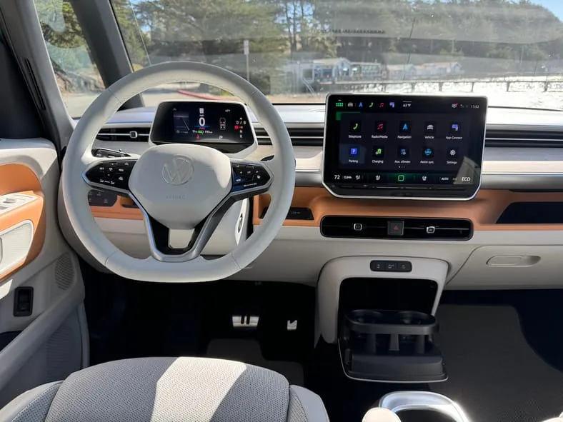 The view from the driver