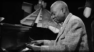 Thomas Andrew Dorsey playing piano