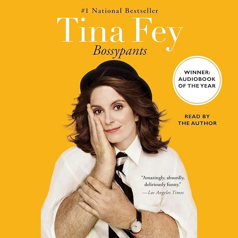 Tina Fey's collection of essays Bossypants cover