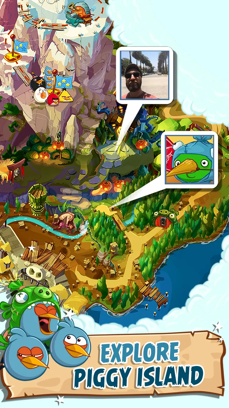 Upgrading gear in Angry Birds Epic RPG