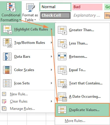 Using Excel