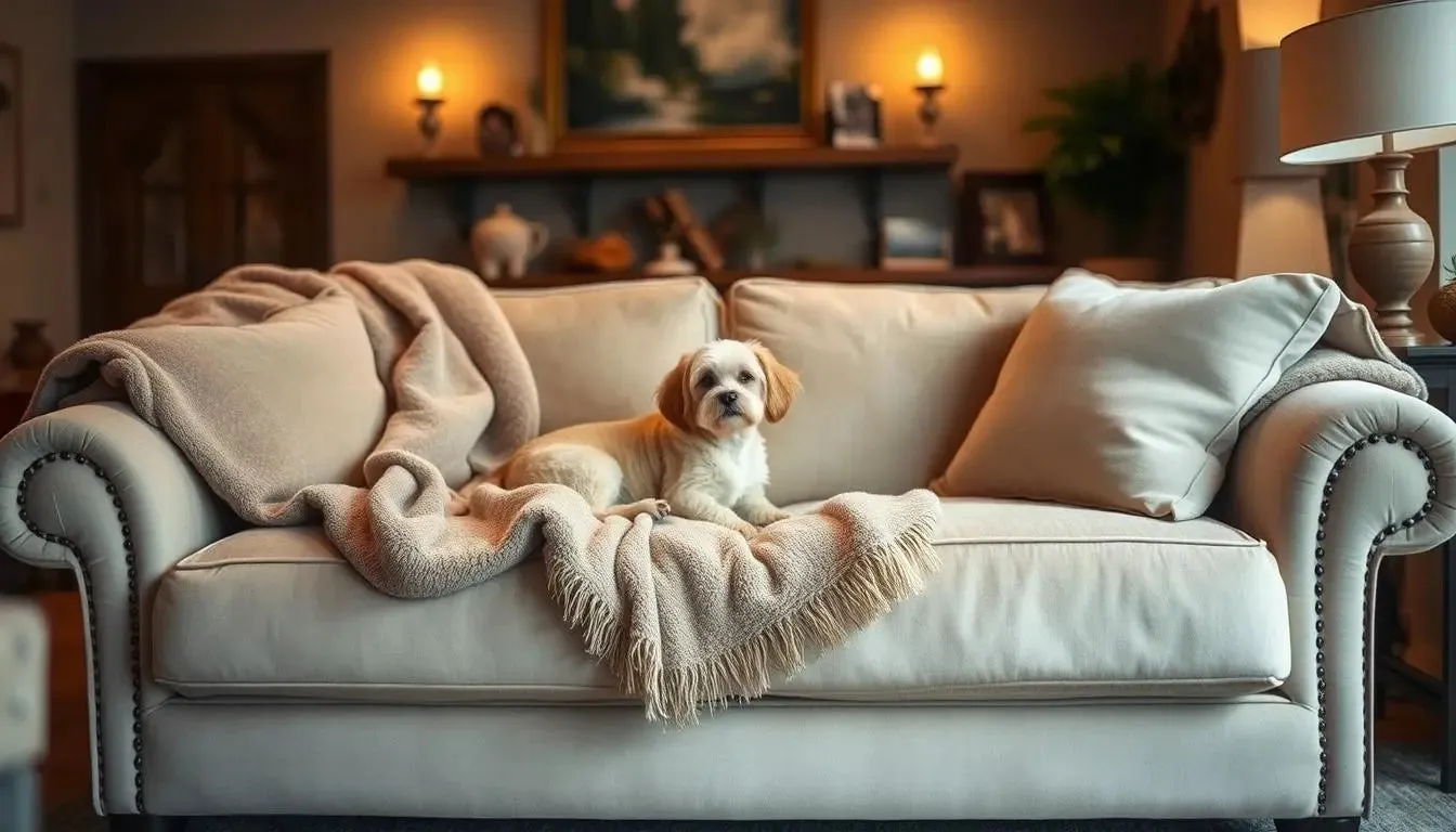 Various large sofa throws for sale in the UK, showcasing different textures