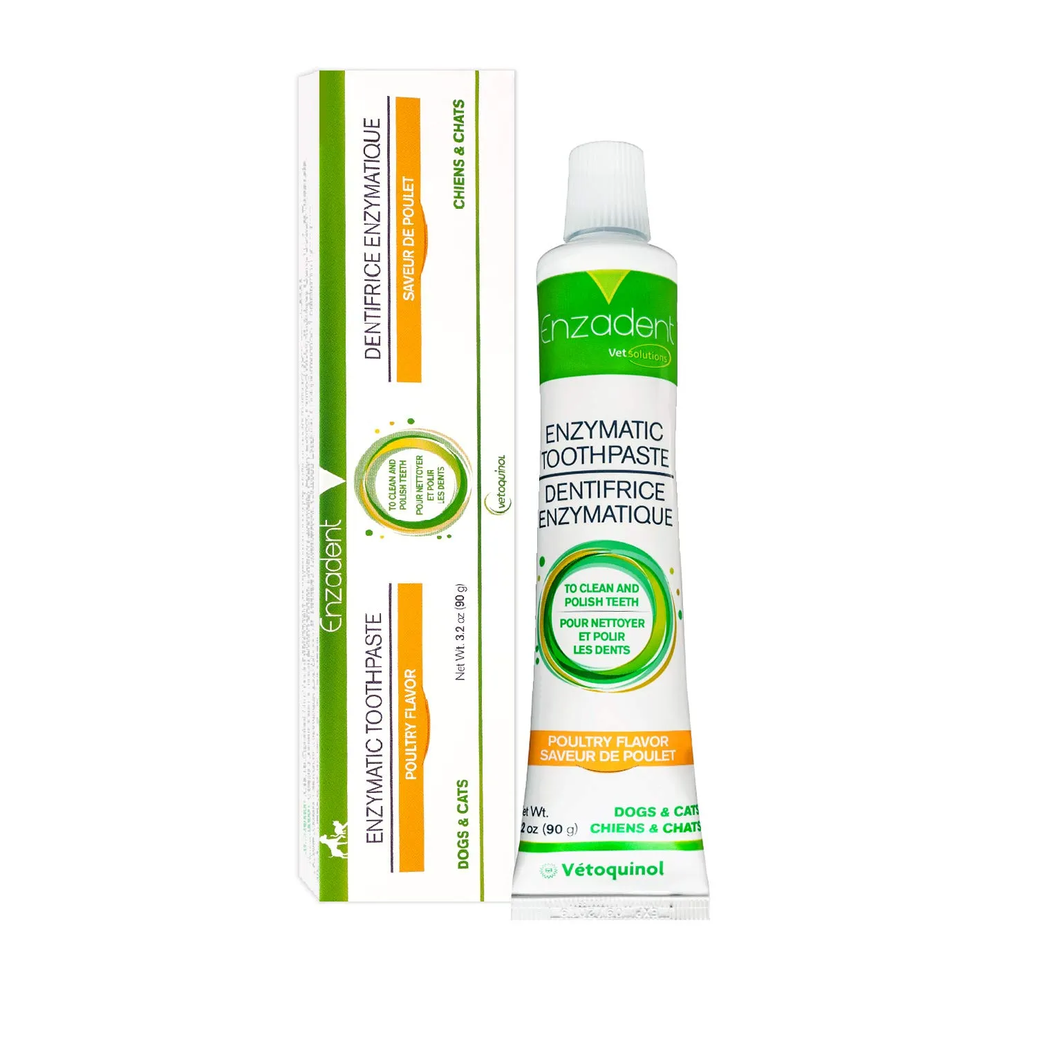 Vetoquinol Enzadent Enzymatic Toothpaste for multi-pet oral care