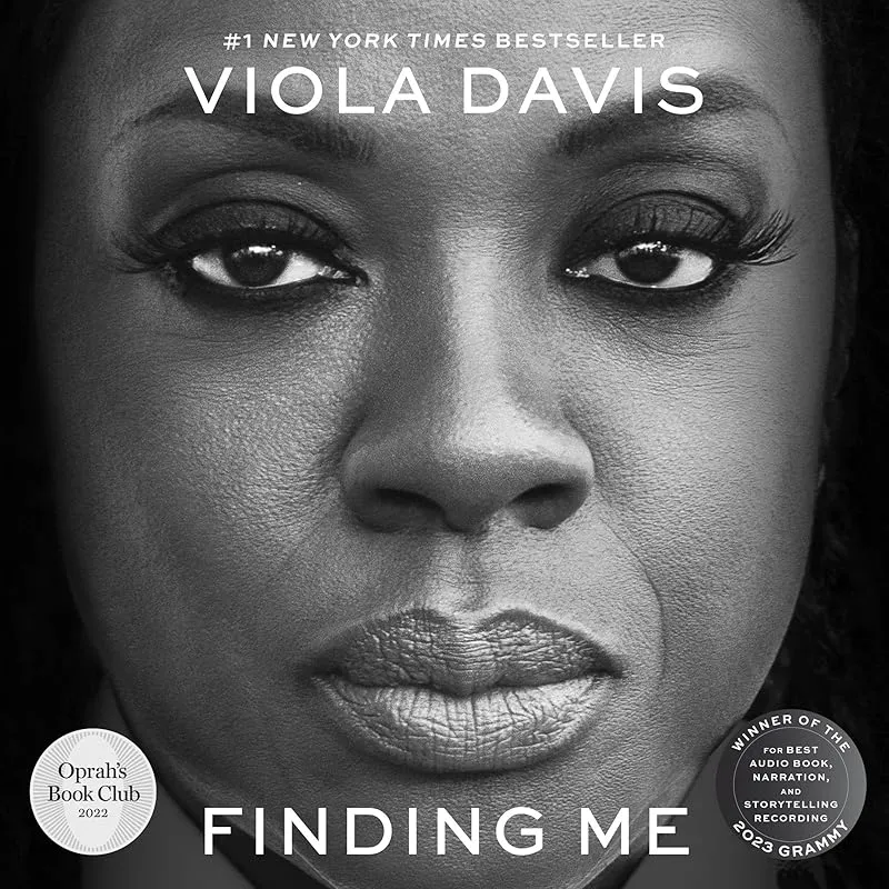 Viola Davis with a serene expression, from her memoir's cover