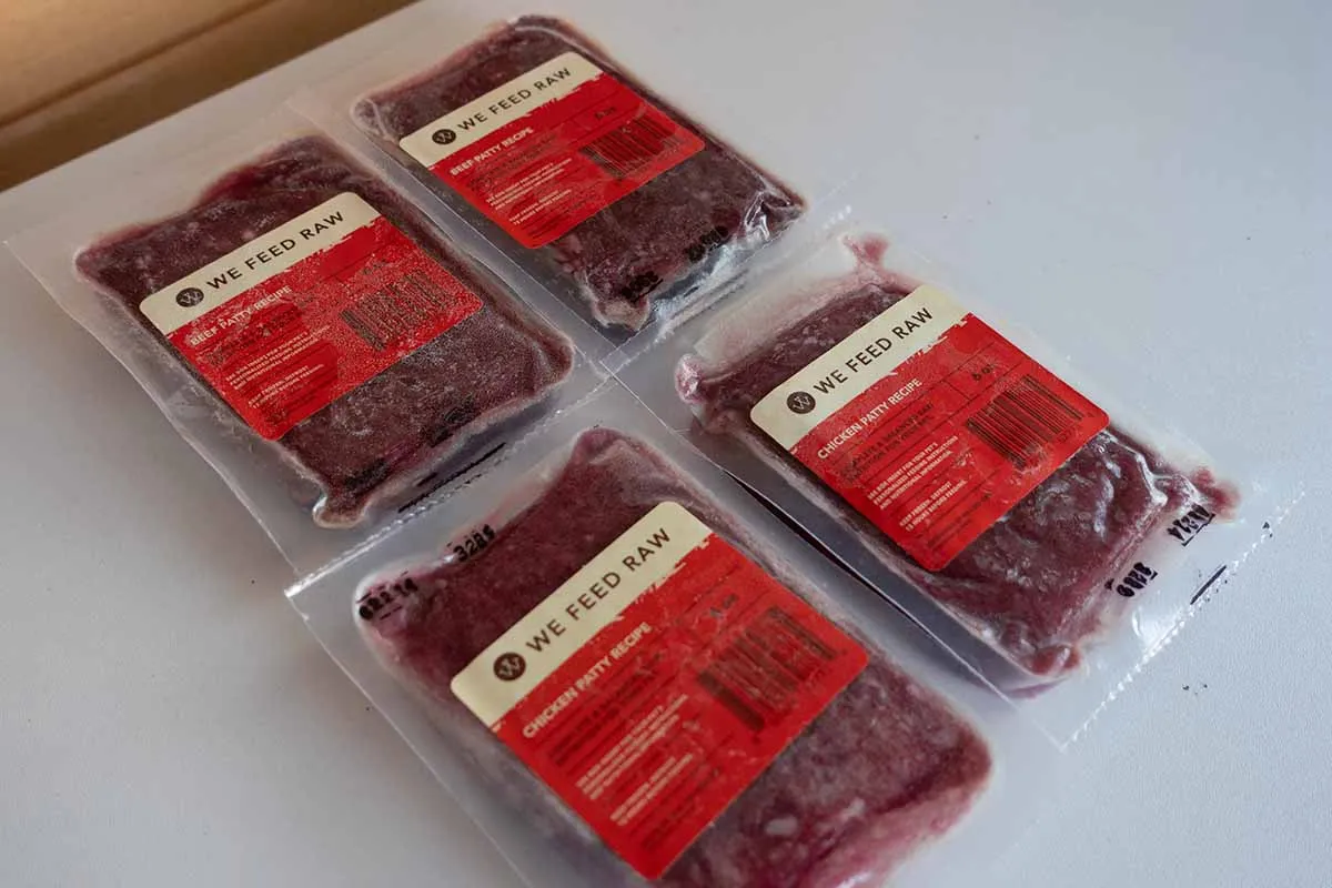 We Feed Raw meals