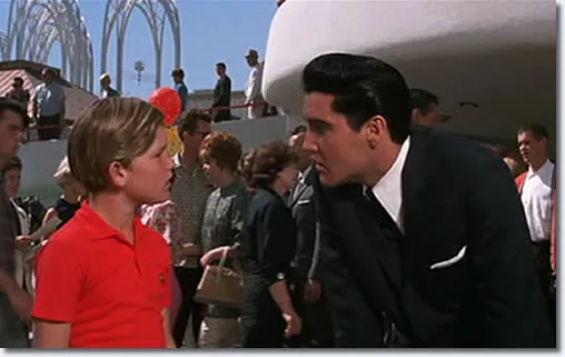 Young Kurt Russell and Elvis Presley in 'It Happened at the World's Fair'
