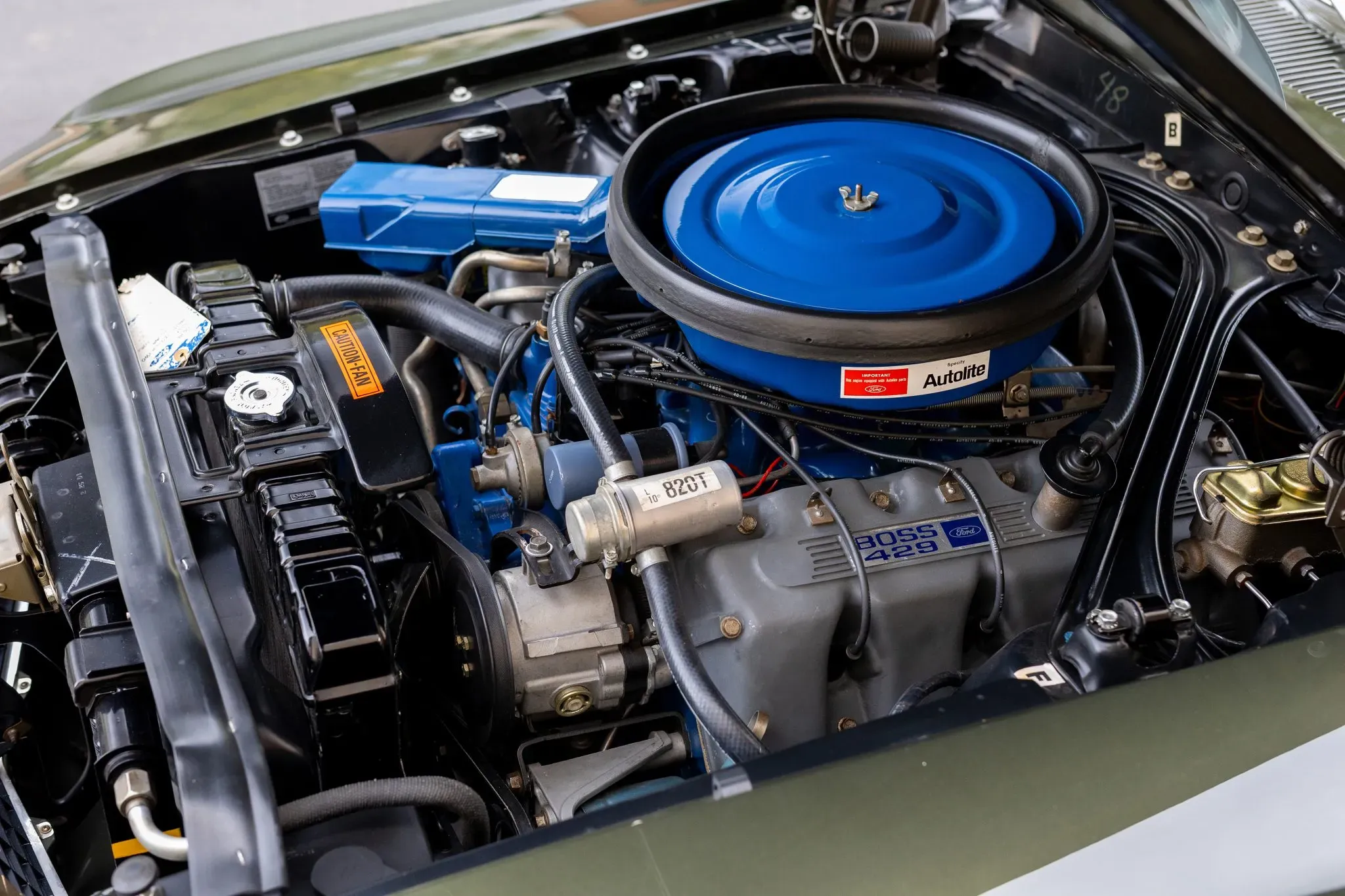 1969 Ford Mustang Boss 429 dashboard