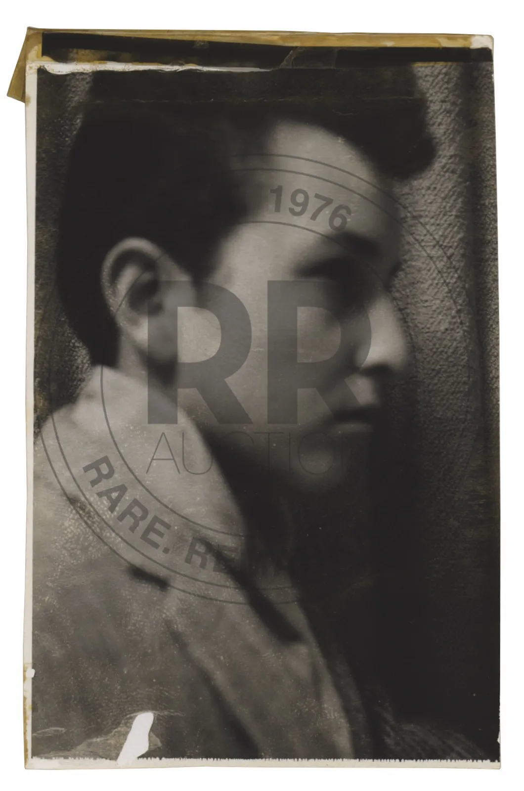 Bob Zimmerman, 1958, photo-booth portrait