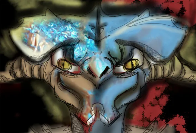 Crumpled tinfoil transformed