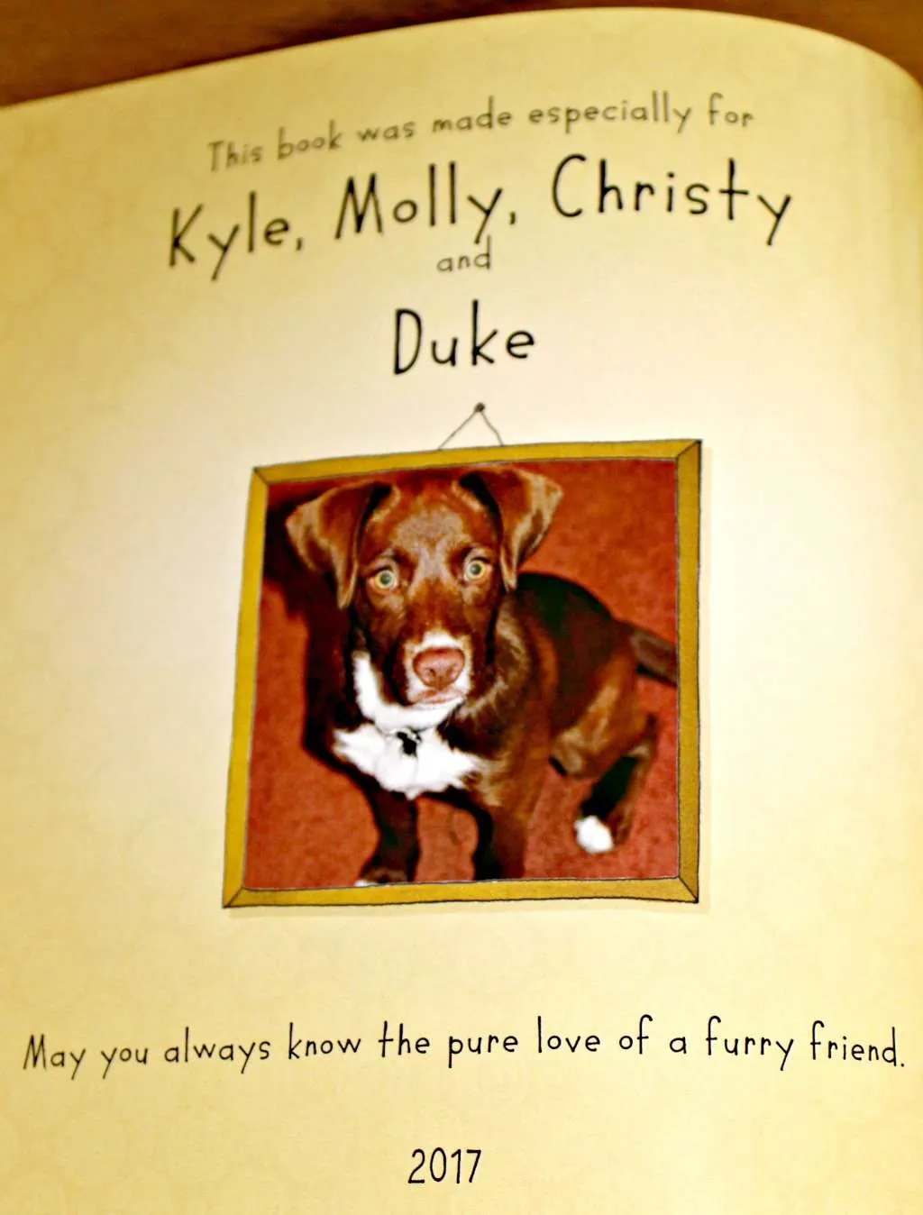 Front page example