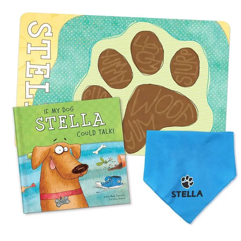 Gift set with bandana and placemat