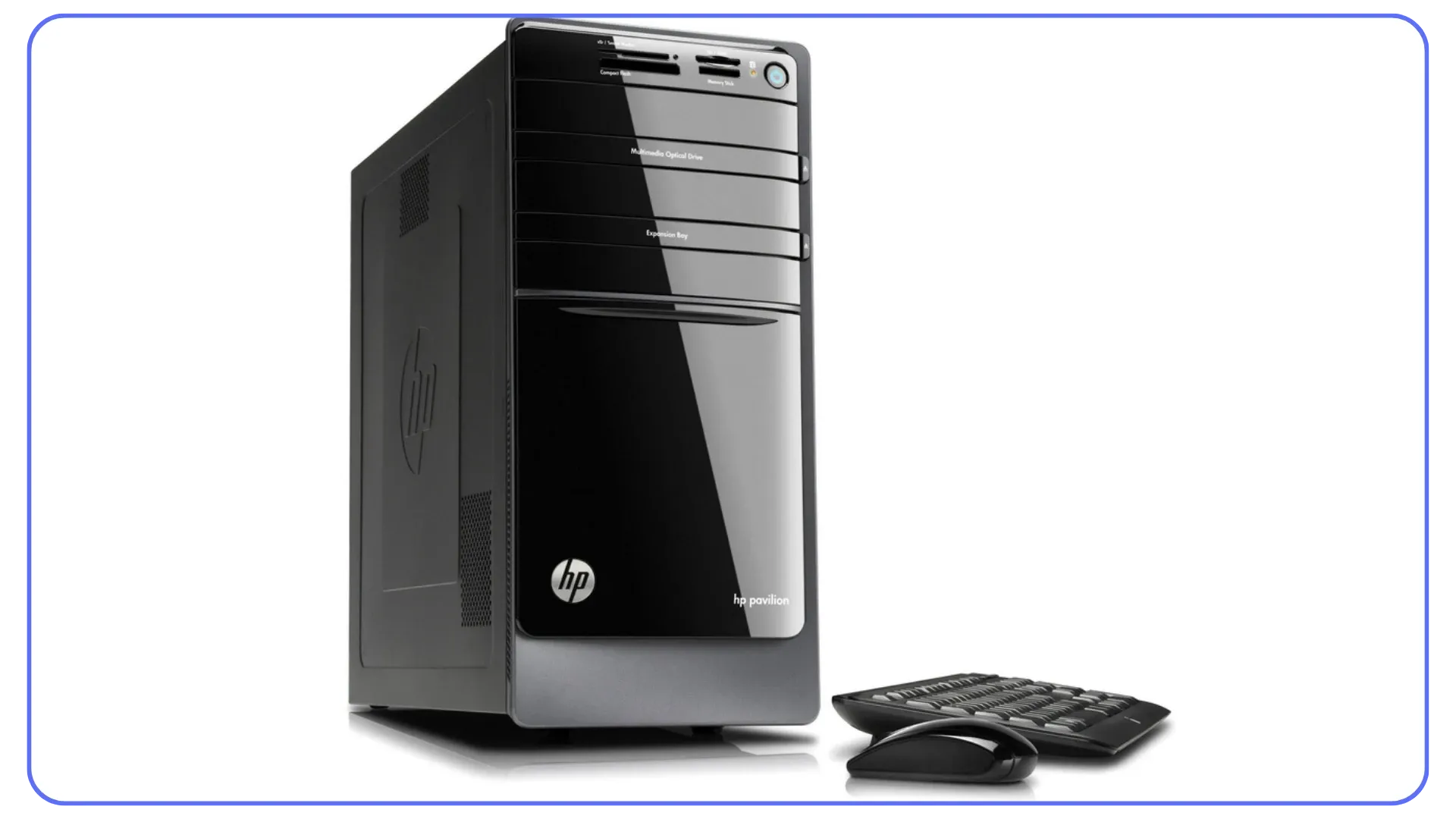 HP Pavilion desktop tower suitable for entry-level Revit modeling and student projects.