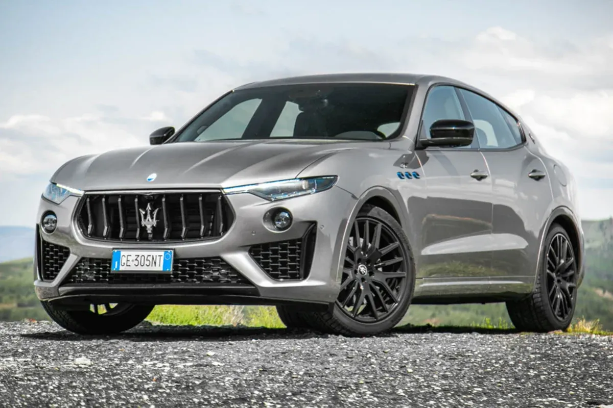 Maserati luxury sedan showcasing its elegant Italian design