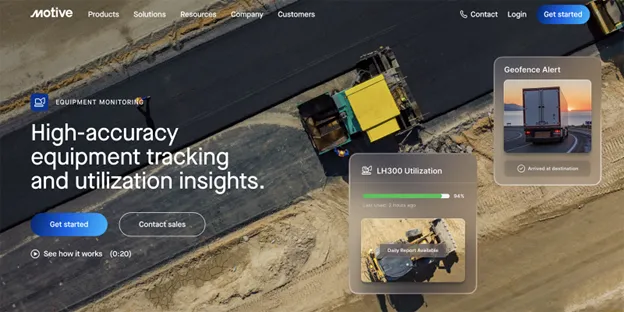 Motive Platform Screenshot