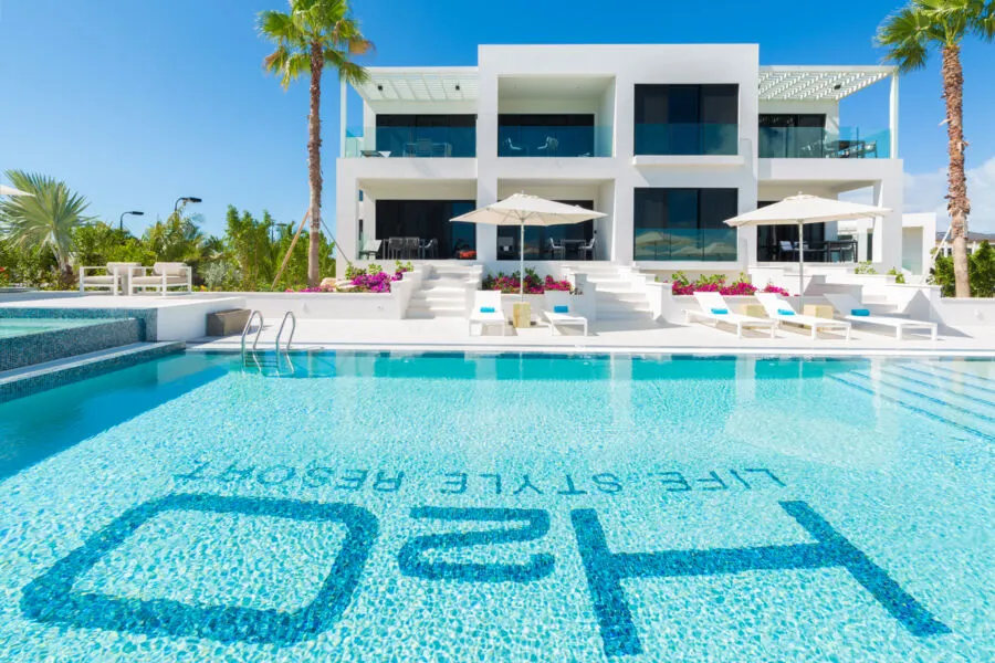 Pool at H2O resort