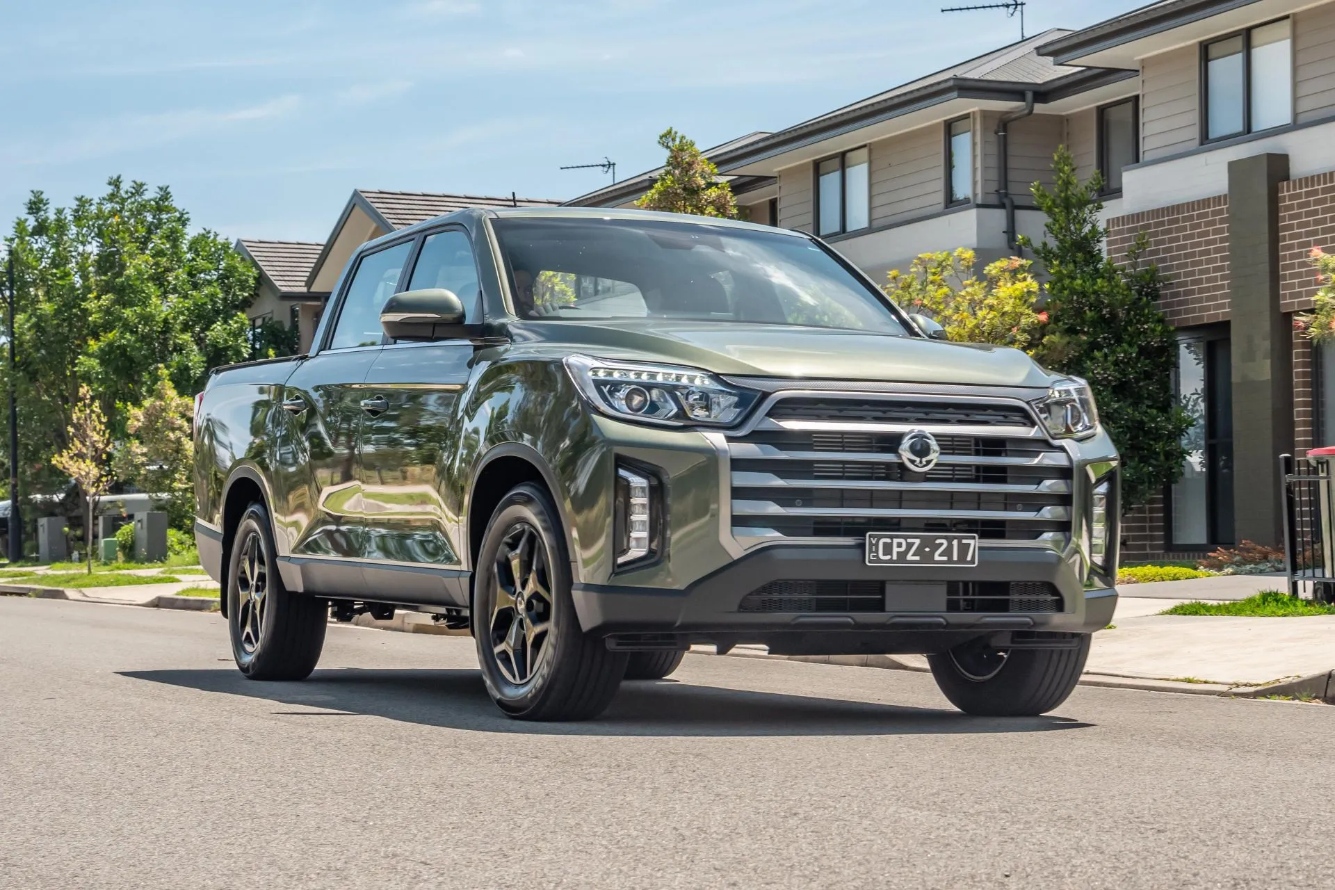 SsangYong Musso Adventure driving
