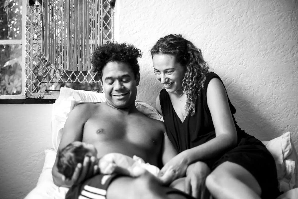The photographer preserves the precious early moments of life.