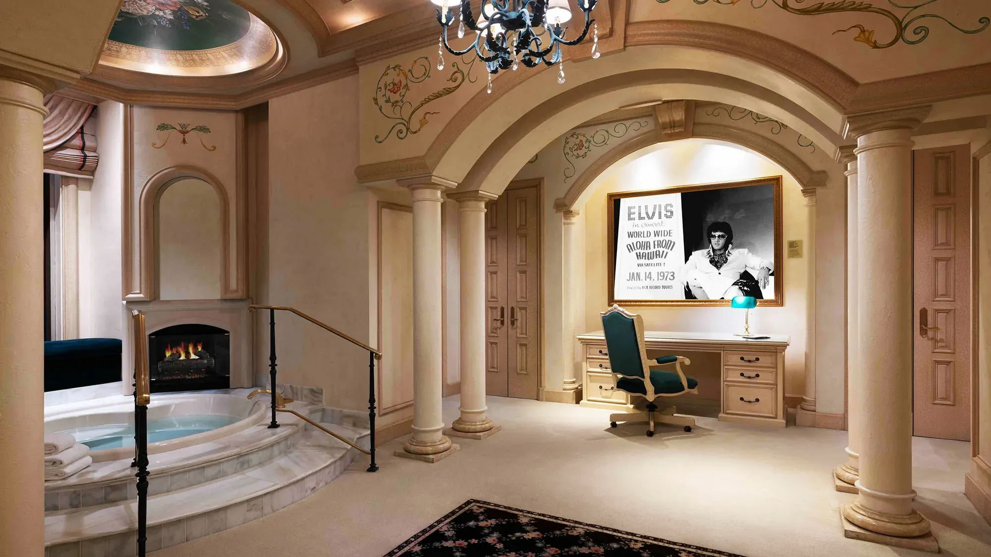 The rate for the Imperial Sky Suite, which sleeps 10 and has large dining and living areas, is ,000 per night.