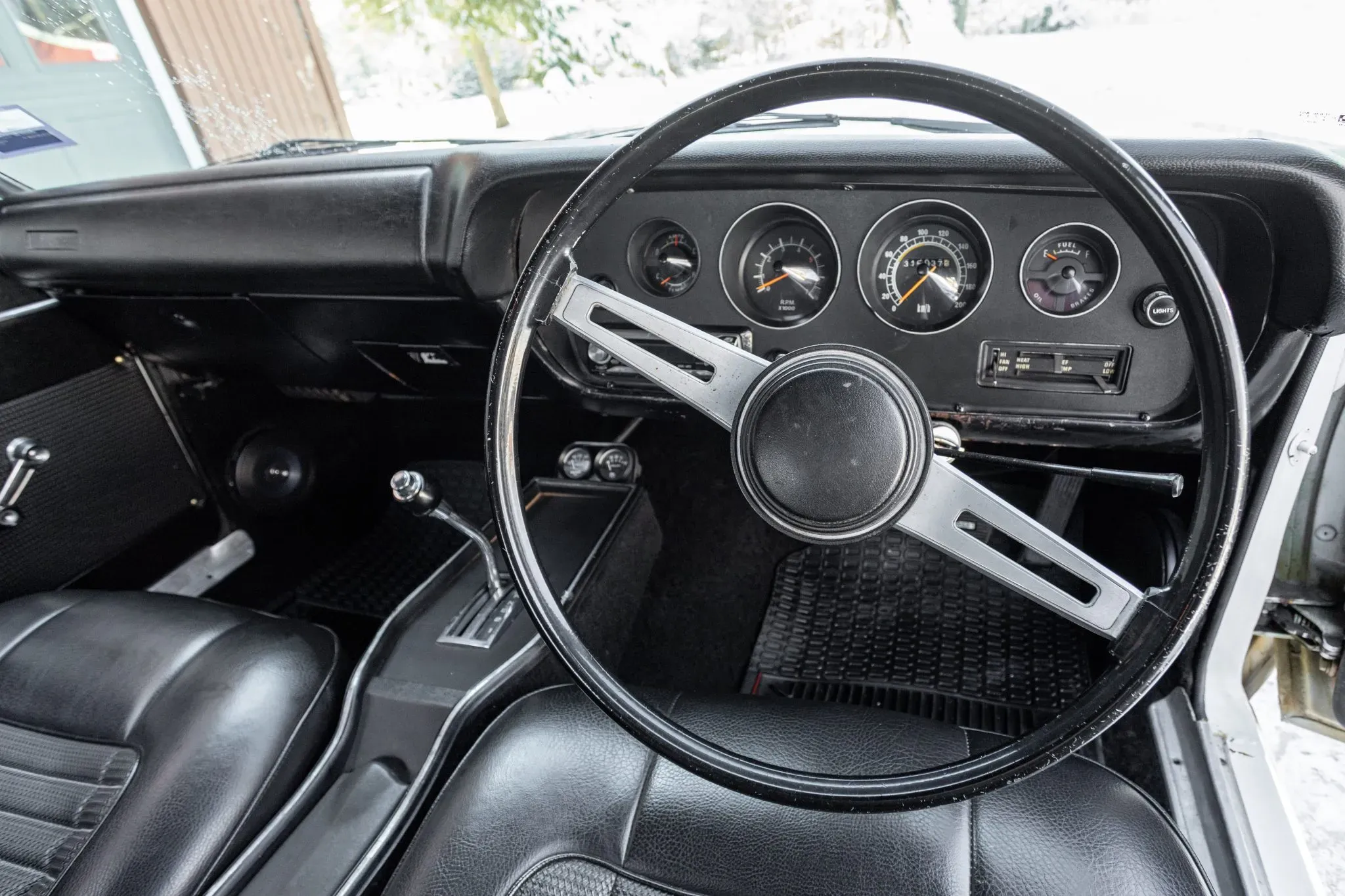 1973 Chrysler Valiant Charger Interior