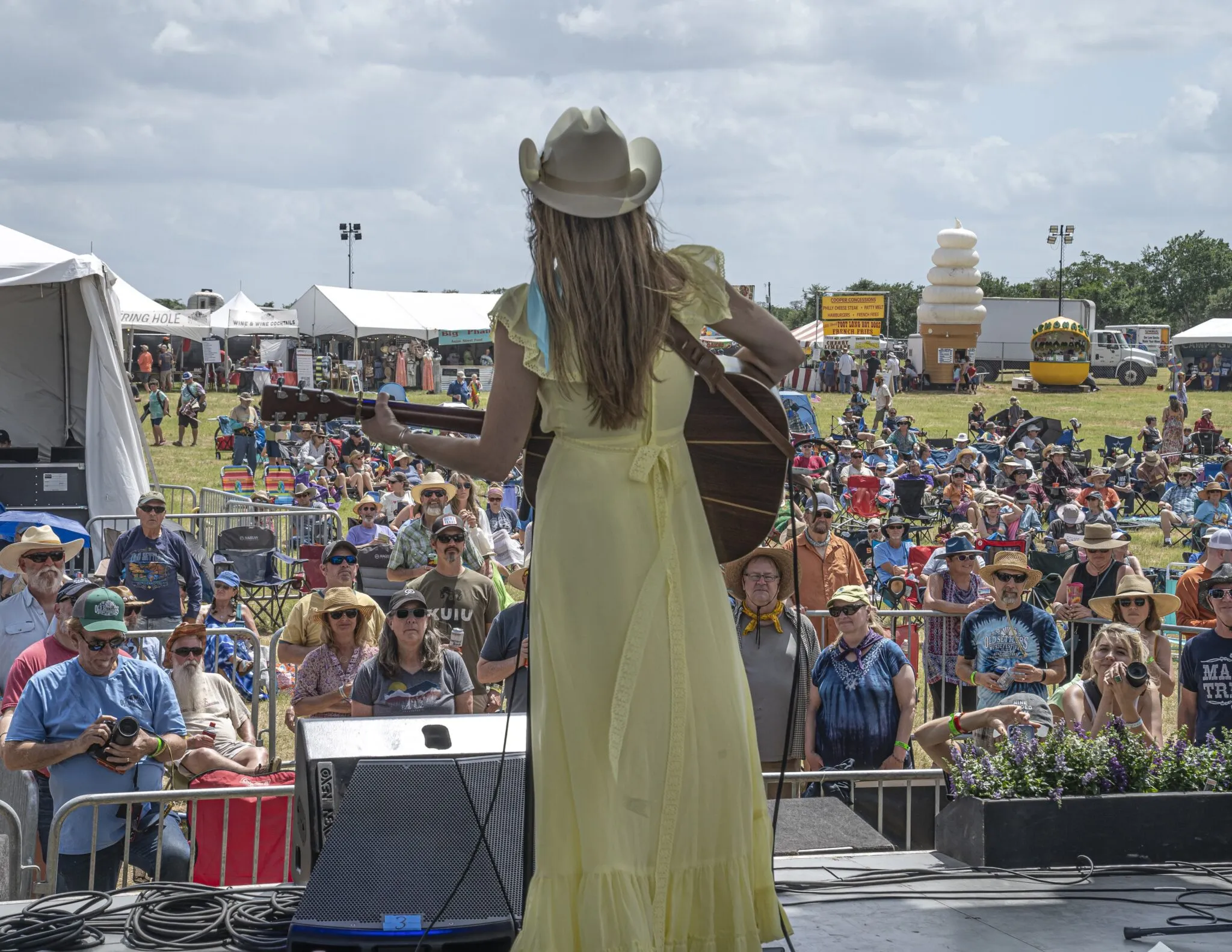 A previous year's festival crowd