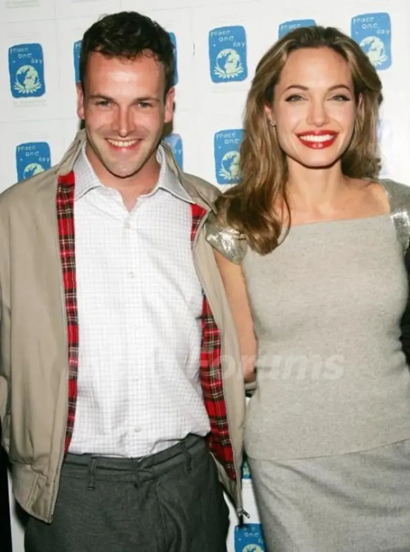 Angelina Jolie with Johny Lee Miller
