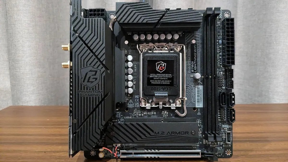 ASRock B760I Lightning WiFi motherboard