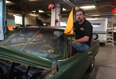 Automotive collision repair training