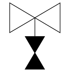 Block and Bleed Valve Symbol