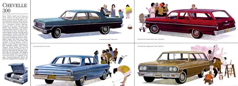 Catalog of 1964 Chevelle models