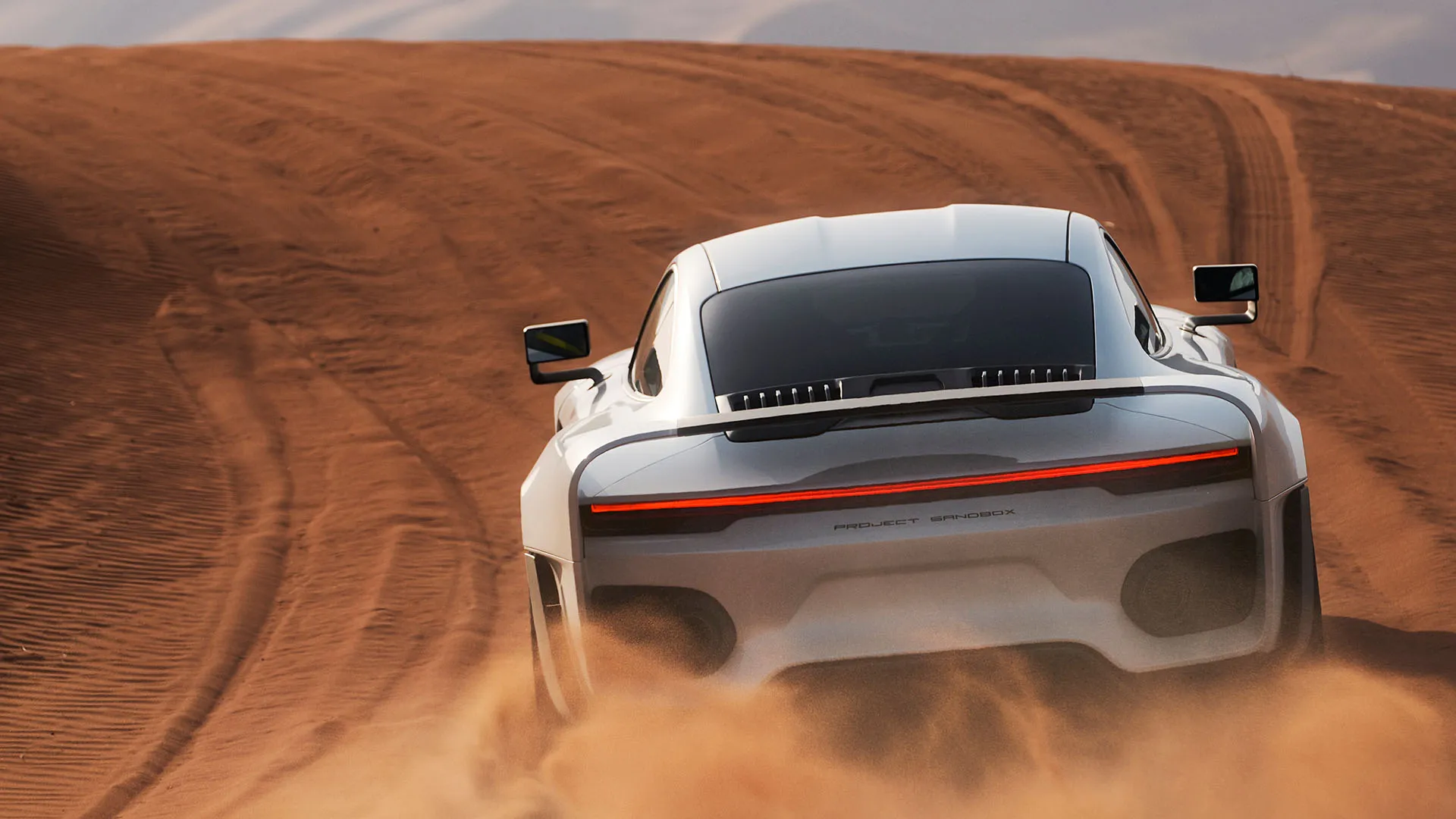 Close-up of the Marc Philipp Gemballa Marsien's rear design