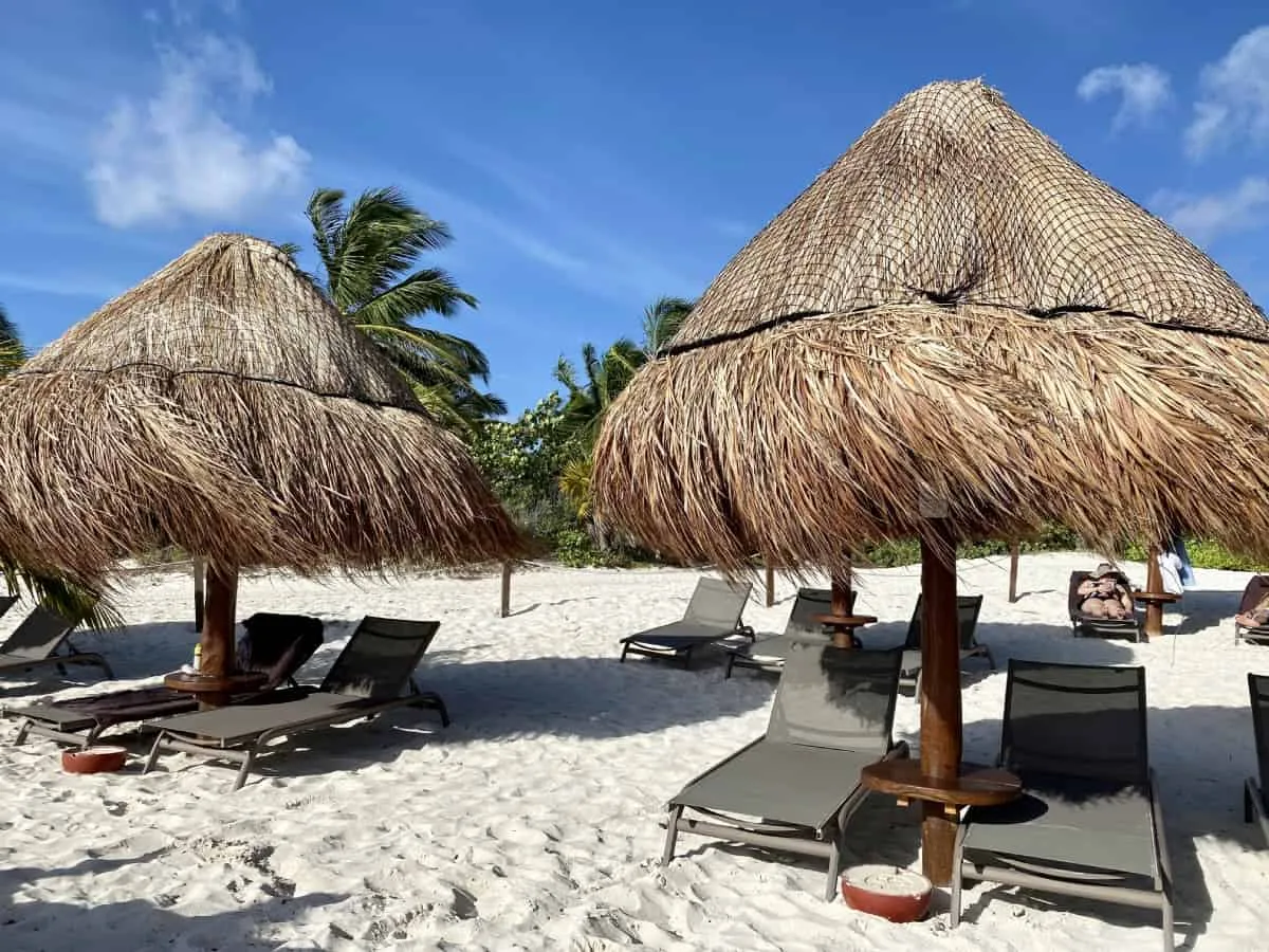 EPM Beach Chairs and Palapas