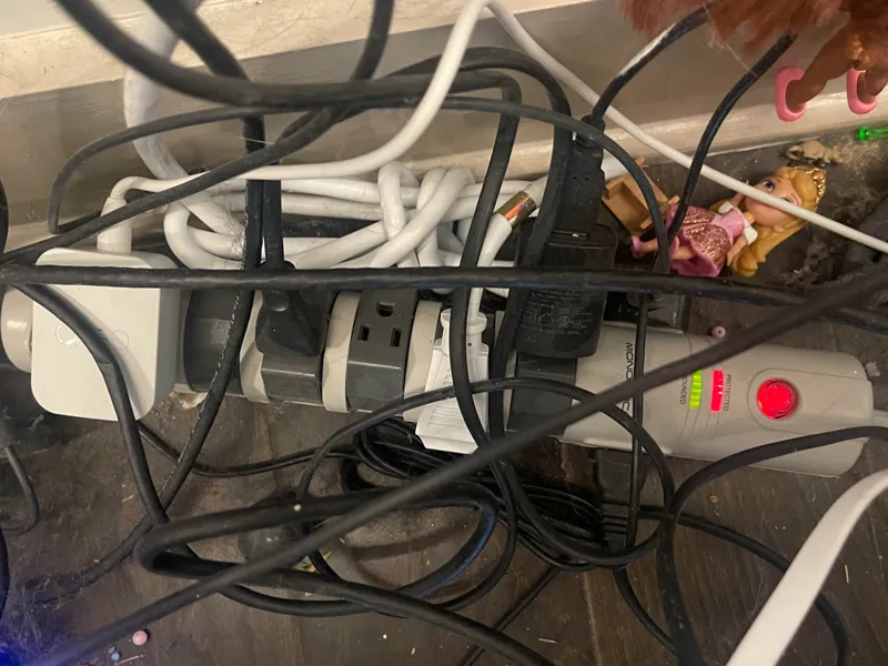 Hiding The Cable Behind The Entertainment Center