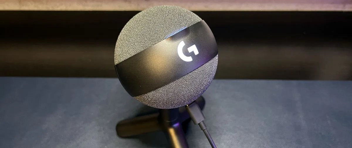 Logitech Yeti Orb microphone.
