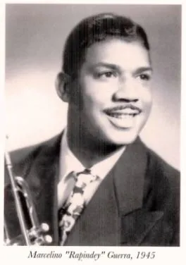 Marcelino Guerra in a vintage photograph