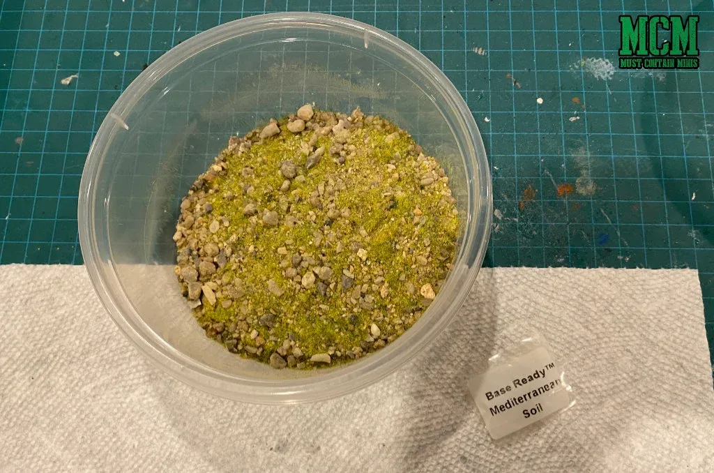 Mediterranean Soil mix in a container