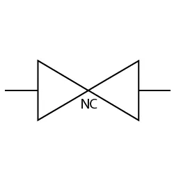 Normally Closed Valve Symbol