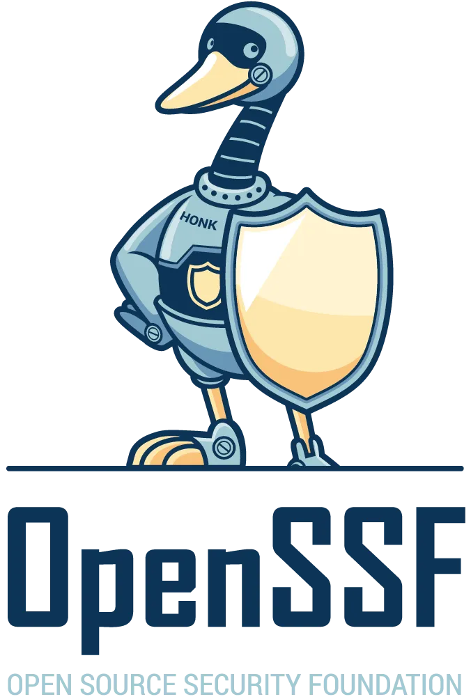 OpenSSF logo with armored goose