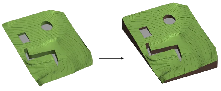 Topography enhancements in Revit 2025