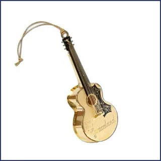 3D Guitar Ornament