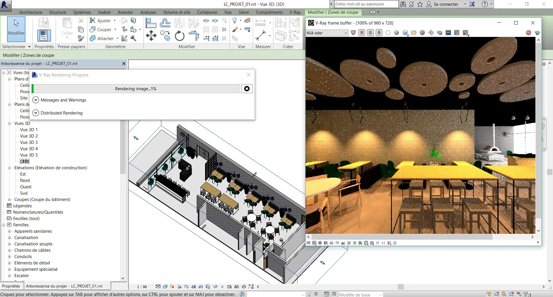 V-Ray for Revit Render Process Workflow