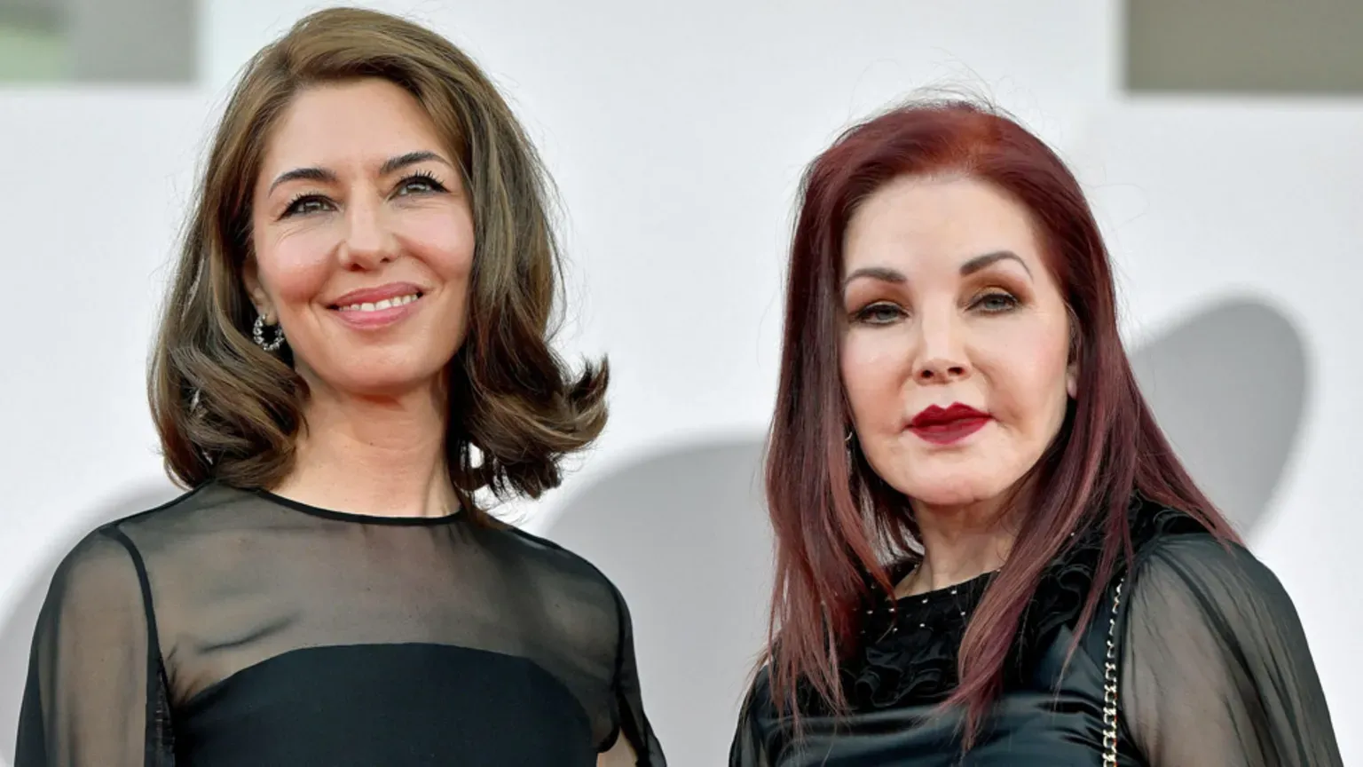 Sofia Coppola and Priscilla Presley at the film's premiere in Venice