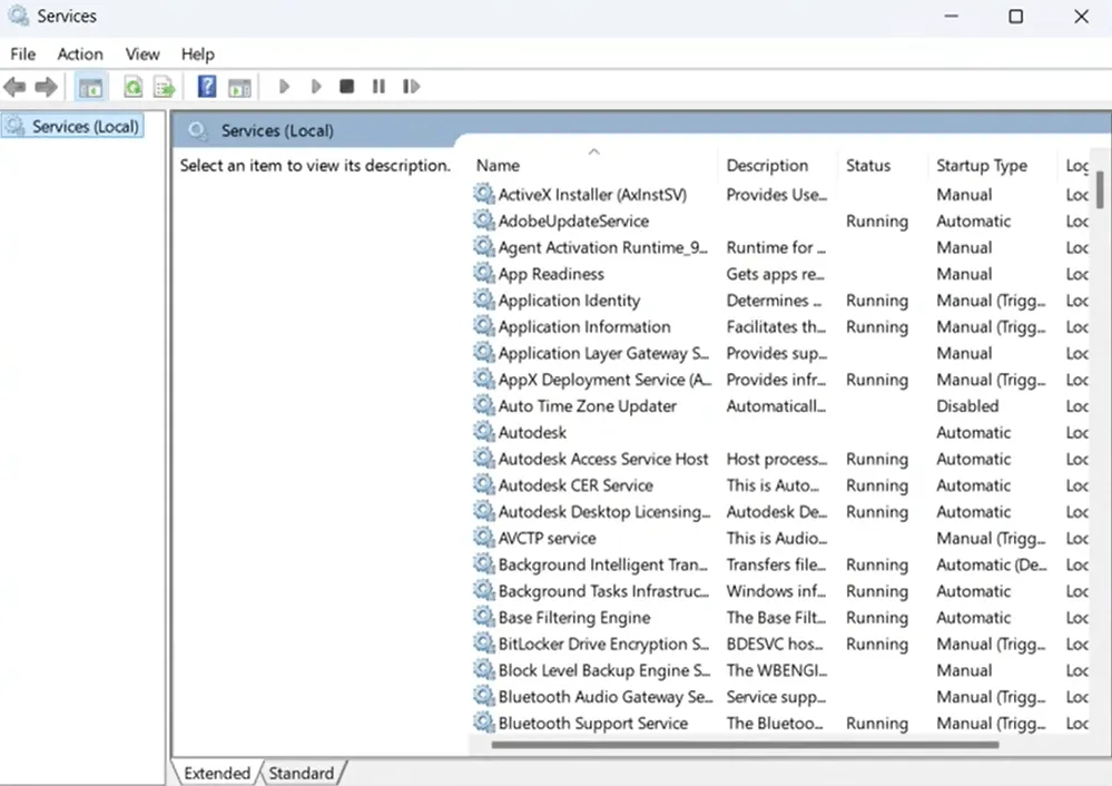 Network License Manager properties dialog showing service startup configuration options